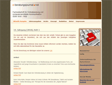 Tablet Screenshot of e-beratungsjournal.net